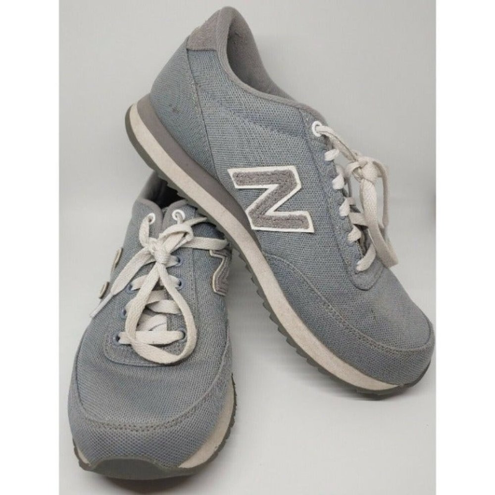 New Balance Womens 501 Ripple Sole Running Shoes Gray WZ501POG 2017 Low Top Sz 8
